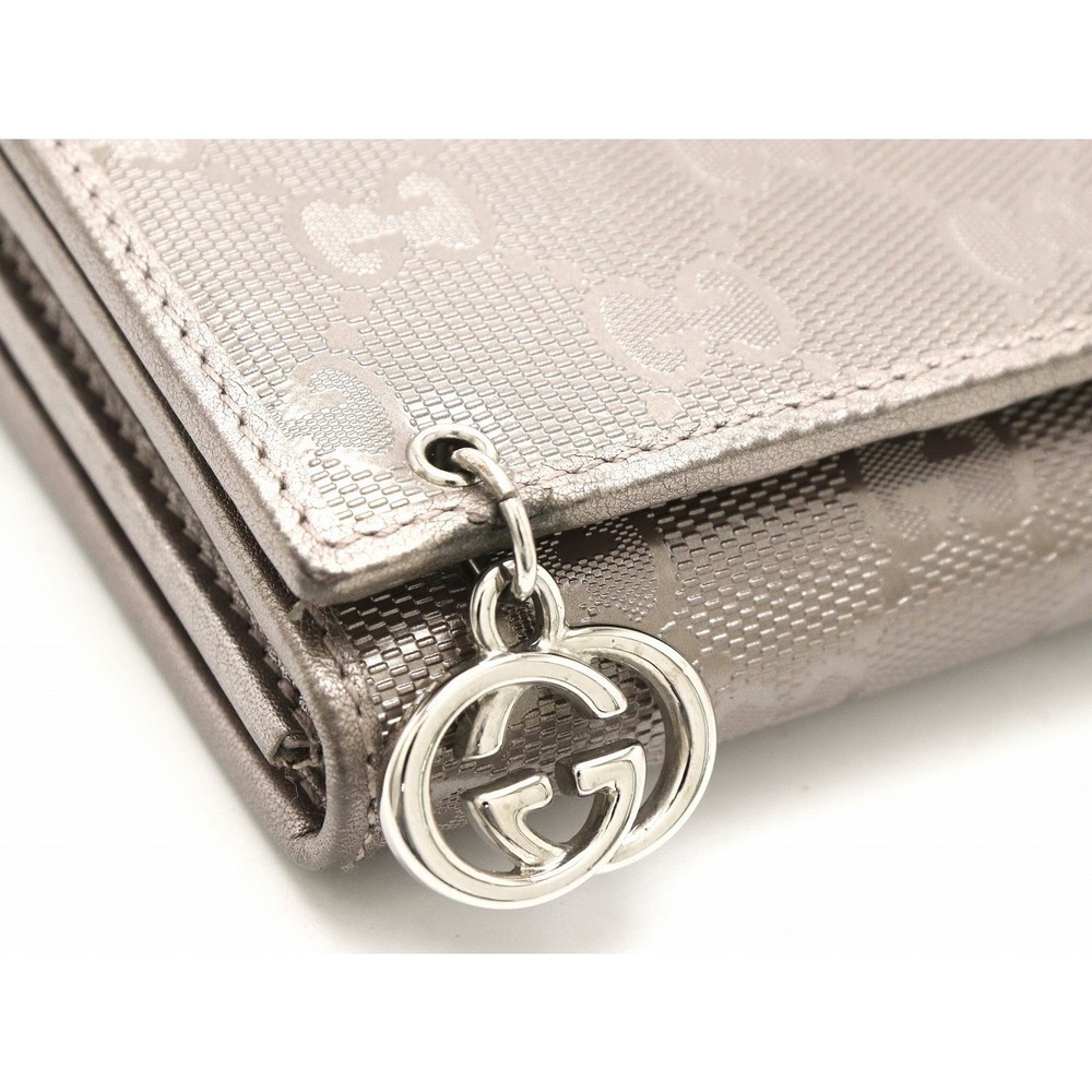 Gucci Gg Implement Wallet Chain Wallet 2way Metal… - image 5